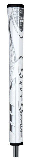 SuperStroke Zenergy Pistol GT 1.0 grip per putter, bianco/argento