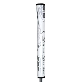 SuperStroke Zenergy Pistol GT 1.0 grip per putter, bianco/argento