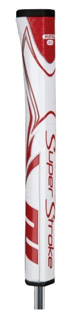 SuperStroke SuperStroke Zenergy Pistol GT 2.0 grip per putter, bianco/rosso