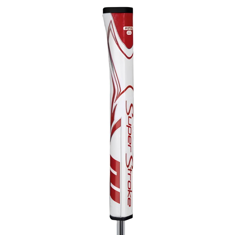SuperStroke SuperStroke Zenergy Pistol GT 2.0 grip per putter, bianco/rosso