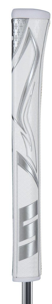 SuperStroke Zenergy Pistol GT 2.0 grip per putter, bianco/argento