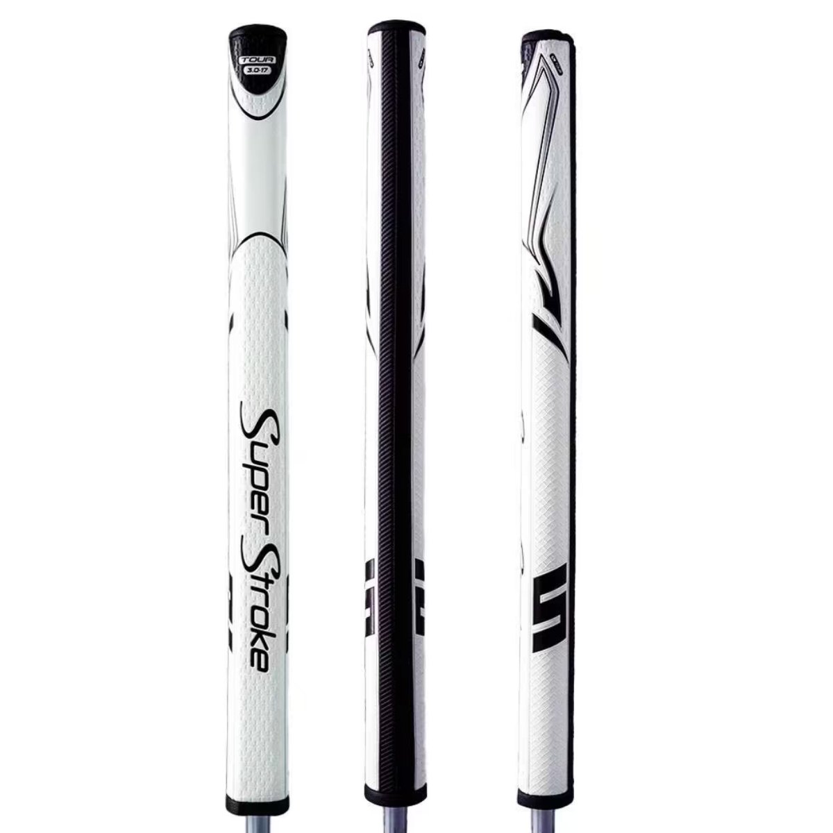 SuperStroke SuperStroke Specialty Tour 3.0 17" putter grip, bianco/nero