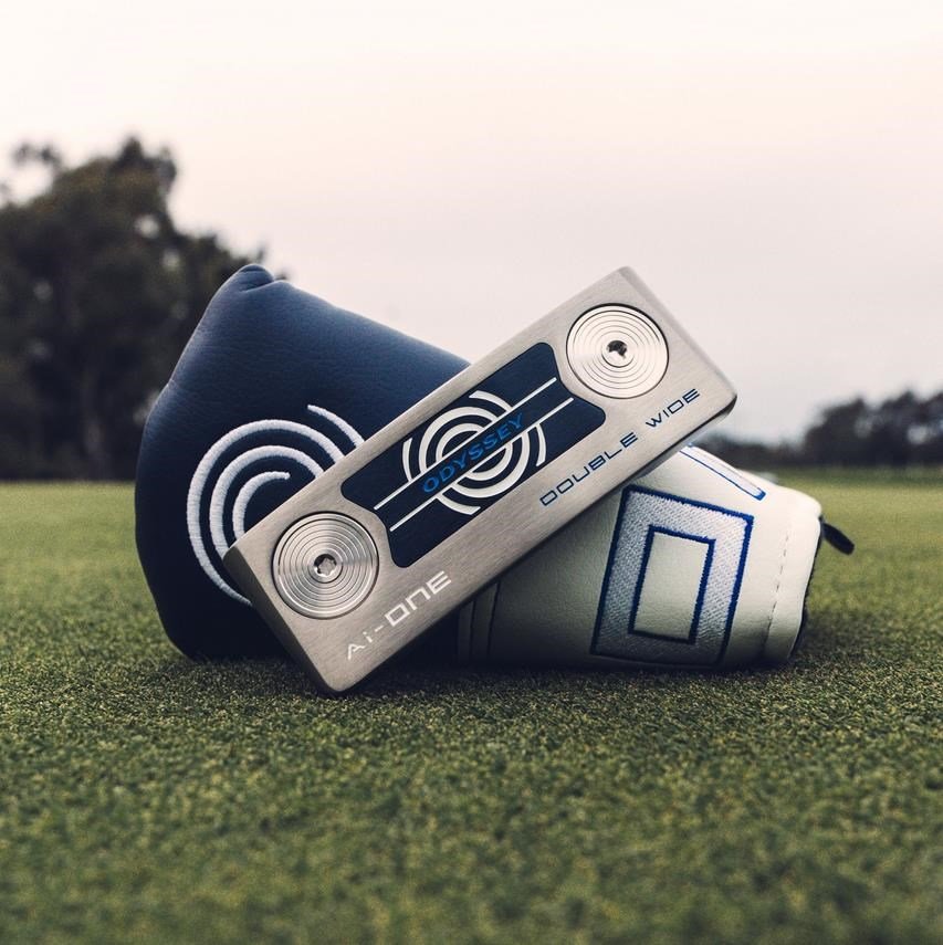 Odyssey Ai-ONE Silver Double Wide DB putter