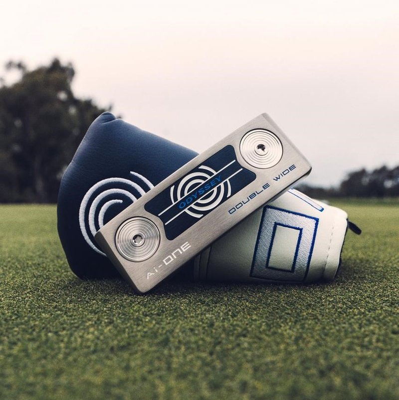 Odyssey Ai-ONE Silver Double Wide DB putter