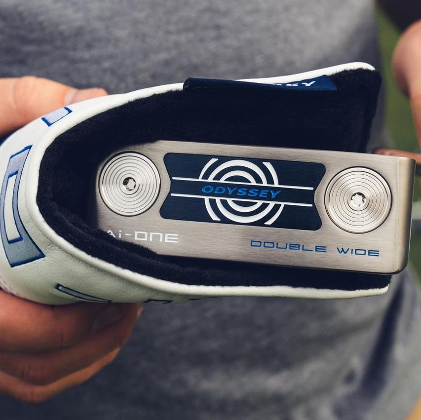 Odyssey Ai-ONE Silver Double Wide DB putter