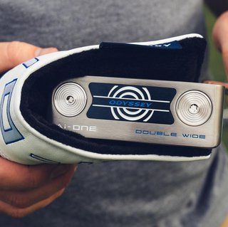 Odyssey Ai-ONE Silver Double Wide DB putter
