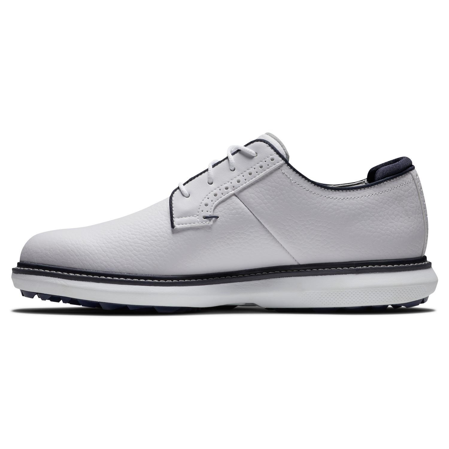 FootJoy Traditions Blucher Spikeless scarpe da golf uomo, bianche