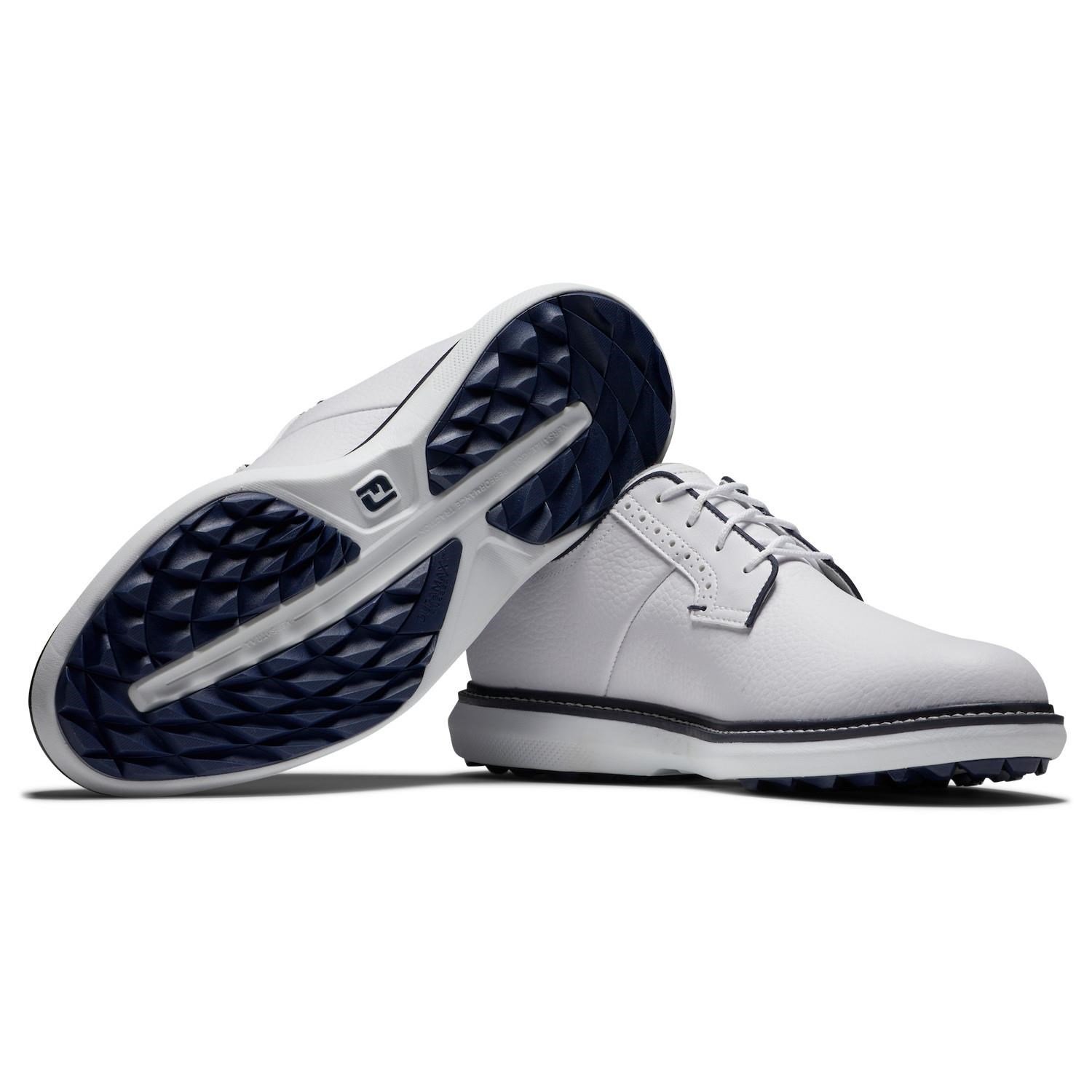 FootJoy Traditions Blucher Spikeless scarpe da golf uomo, bianche