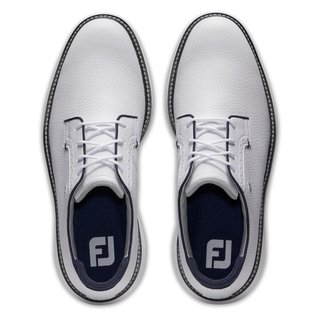 FootJoy Traditions Blucher Spikeless scarpe da golf uomo, bianche