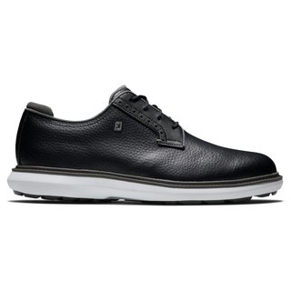 FootJoy Traditions Blucher scarpe da golf da uomo, nero/grigio/bianco blucher