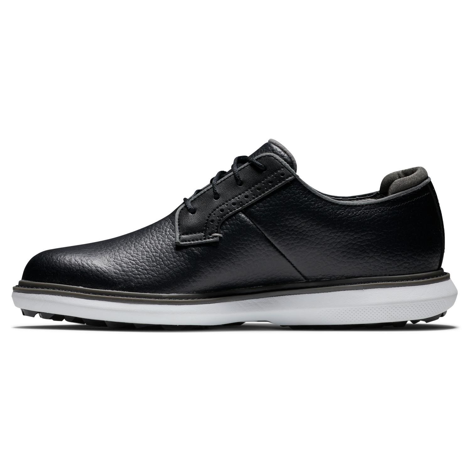 FootJoy Traditions Blucher scarpe da golf da uomo, nero/grigio/bianco blucher