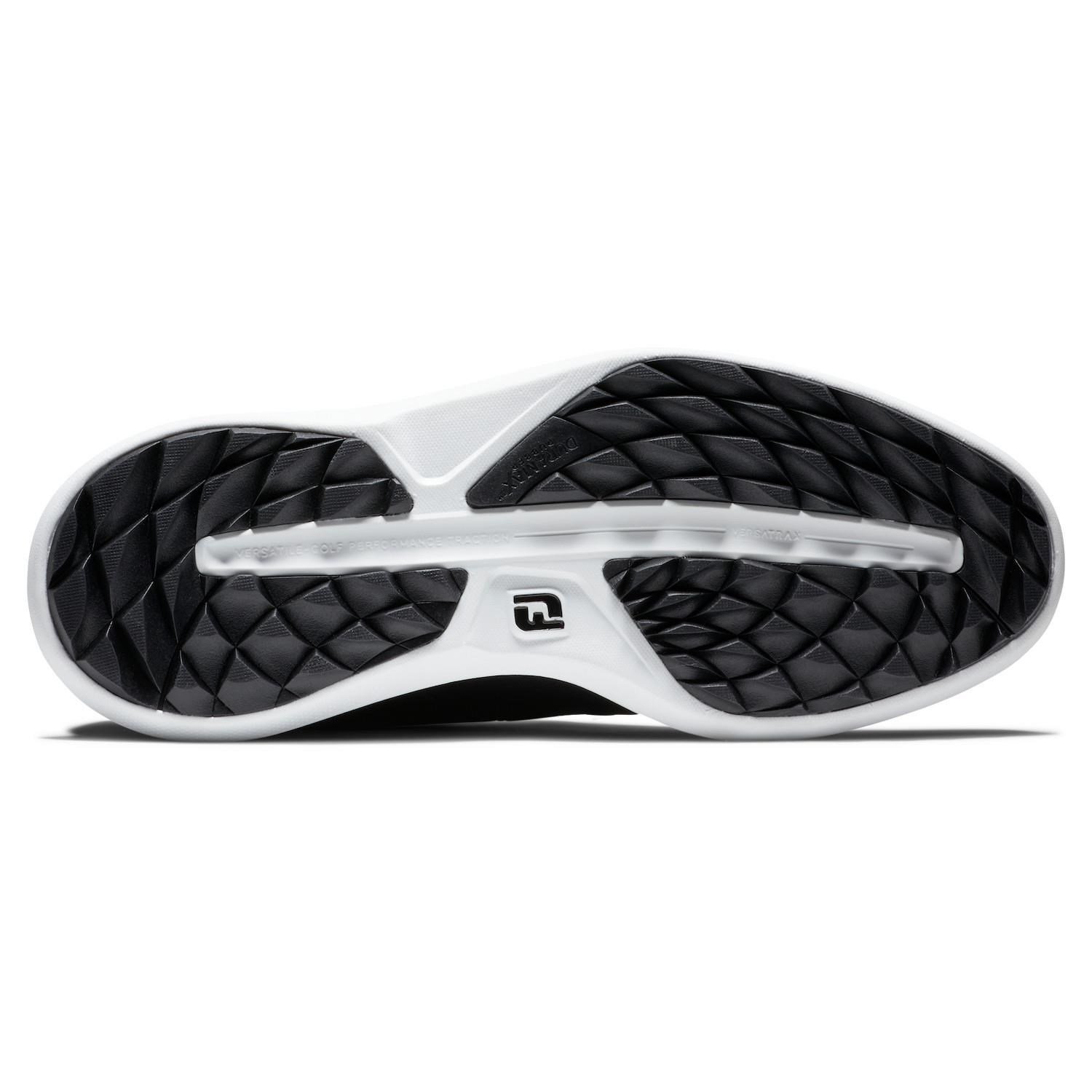 FootJoy Traditions Blucher scarpe da golf da uomo, nero/grigio/bianco blucher