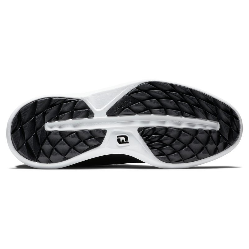 FootJoy Traditions Blucher scarpe da golf da uomo, nero/grigio/bianco blucher