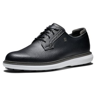 FootJoy Traditions Blucher scarpe da golf da uomo, nero/grigio/bianco blucher