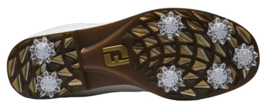FootJoy Premiere Series - Cypress scarpe da golf donna, bianche/oro