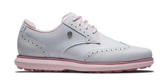FootJoy Traditions Spikeless scarpe da golf donna, bianche