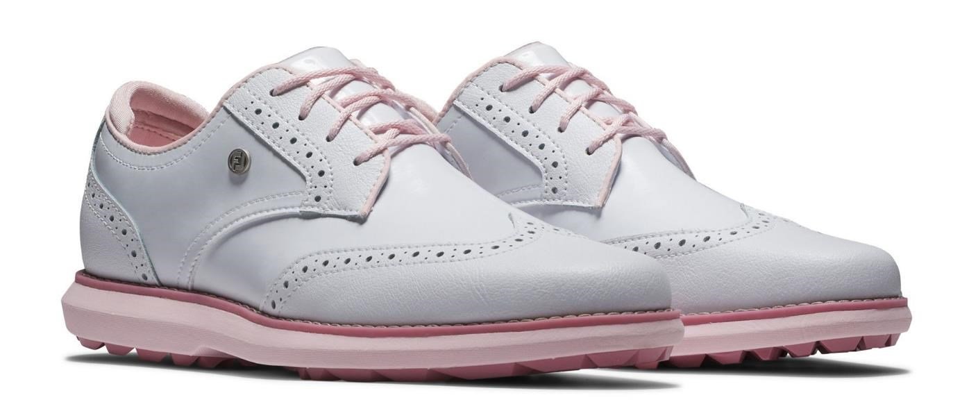 FootJoy Traditions Spikeless scarpe da golf donna, bianche