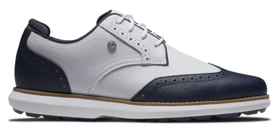 FootJoy FootJoy Traditions Wing Tip scarpe da golf donna, bianche