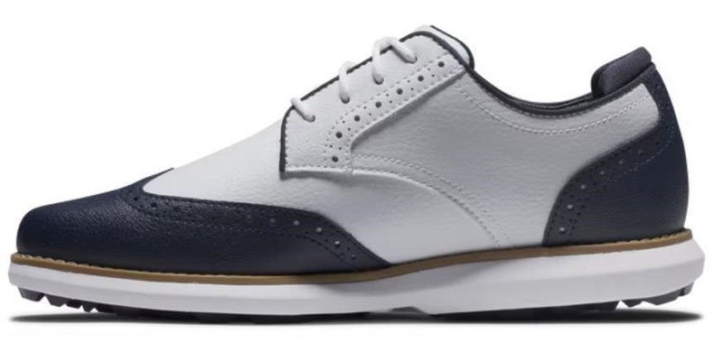 FootJoy FootJoy Traditions Wing Tip scarpe da golf donna, bianche