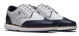 FootJoy FootJoy Traditions Wing Tip scarpe da golf donna, bianche