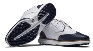FootJoy FootJoy Traditions Wing Tip scarpe da golf donna, bianche