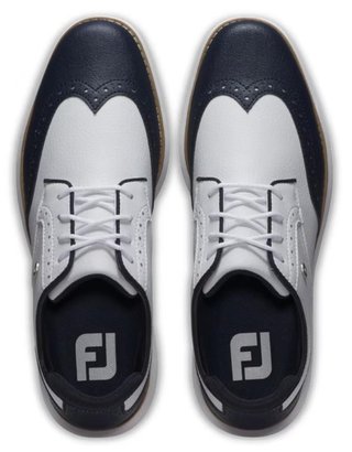 FootJoy FootJoy Traditions Wing Tip scarpe da golf donna, bianche
