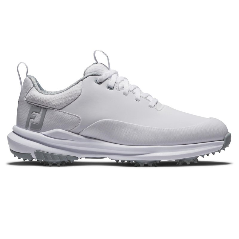 FootJoy Tour Rival scarpe da golf donna, bianco/grigio