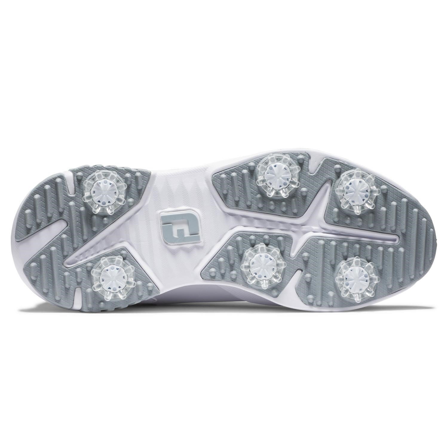 FootJoy Tour Rival scarpe da golf donna, bianco/grigio