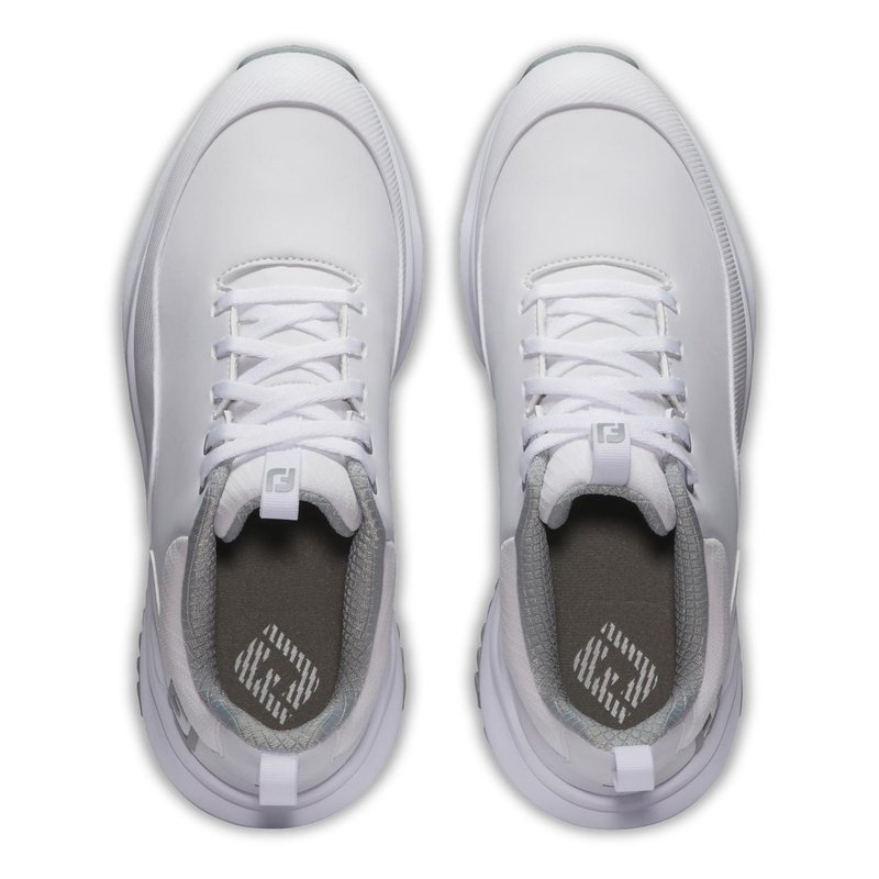 FootJoy Tour Rival scarpe da golf donna, bianco/grigio