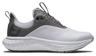 FootJoy Quantum Leather scarpe da golf donna, bianco/grigio