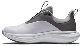 FootJoy Quantum Leather scarpe da golf donna, bianco/grigio