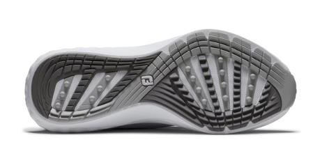 FootJoy Quantum Leather scarpe da golf donna, bianco/grigio