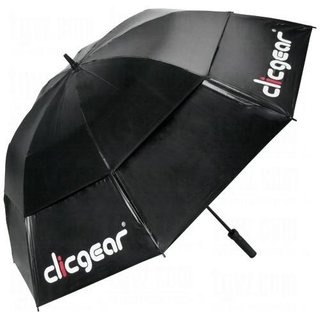 Clicgear Double Canopy ombrello da golf 68", nero