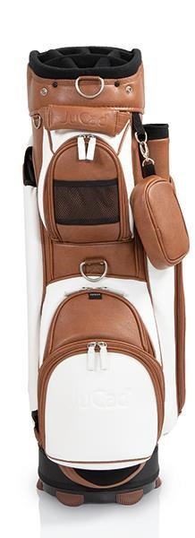 JuCad Style cart bag, marrone/bianco