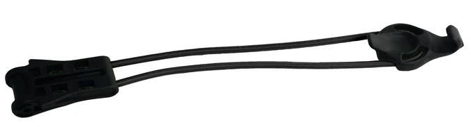 Clicgear Elastic Bag Strap - HOOK ricambio, nero