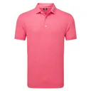 FootJoy Speckle Print Pique polo da uomo, pink lemonade