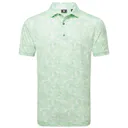 FootJoy Pop Camo Lisle polo da uomo, pistachio