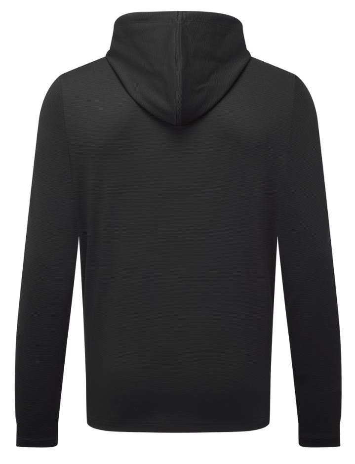 FootJoy Ottoman Jacquard felpa con cappuccio da uomo, nera