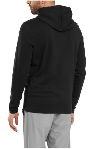 FootJoy Ottoman Jacquard felpa con cappuccio da uomo, nera