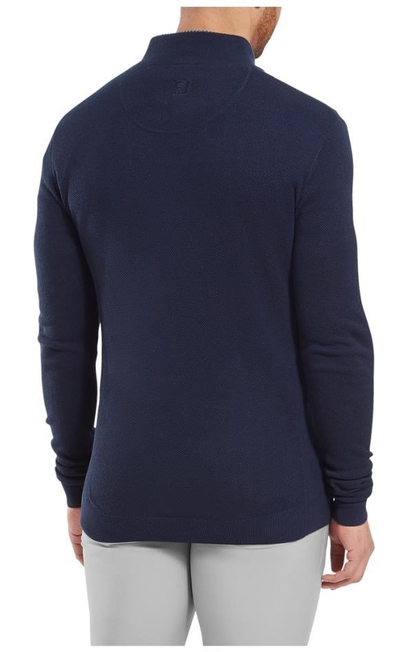 FootJoy Drirelease Button Placket maglione da uomo, dark denim