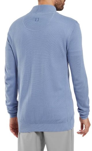 FootJoy Drirelease Button Placket maglione da uomo, blue jay