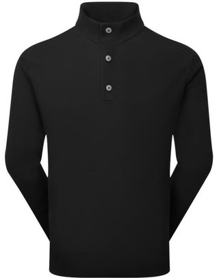 FootJoy Drirelease Button Placket maglione da uomo, nero