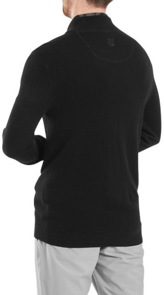 FootJoy Drirelease Button Placket maglione da uomo, nero