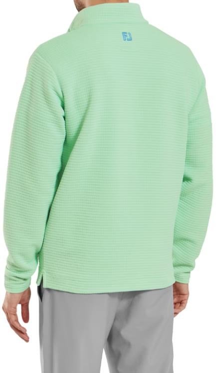 FootJoy Quilt Texture Chill-Out felpa uomo, pistacchio