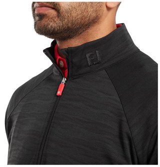FootJoy Wave Jacquard Chill-Out felpa uomo, nera