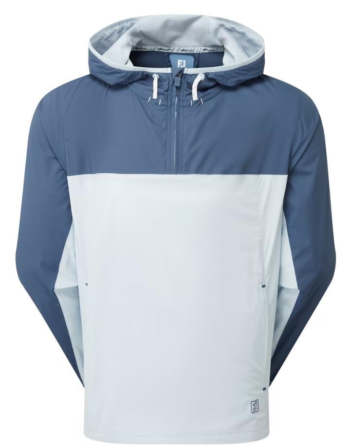 FootJoy TempoSeries Hoodie giacca uomo, dark denim/skyway