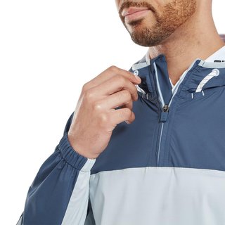 FootJoy TempoSeries Hoodie giacca uomo, dark denim/skyway