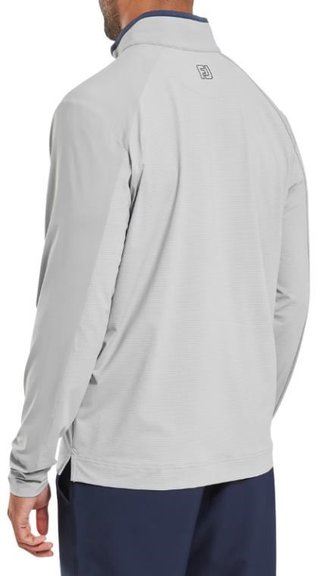 FootJoy TempoSeries Mixed Texture Chill-Out felpa uomo, grigia