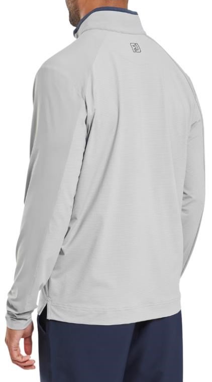 FootJoy TempoSeries Mixed Texture Chill-Out felpa uomo, grigia