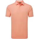 FootJoy Stretch Pique Solid polo uomo, papaya